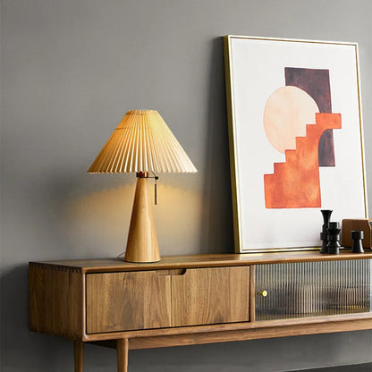Tranquil Wooden Glow Lamp