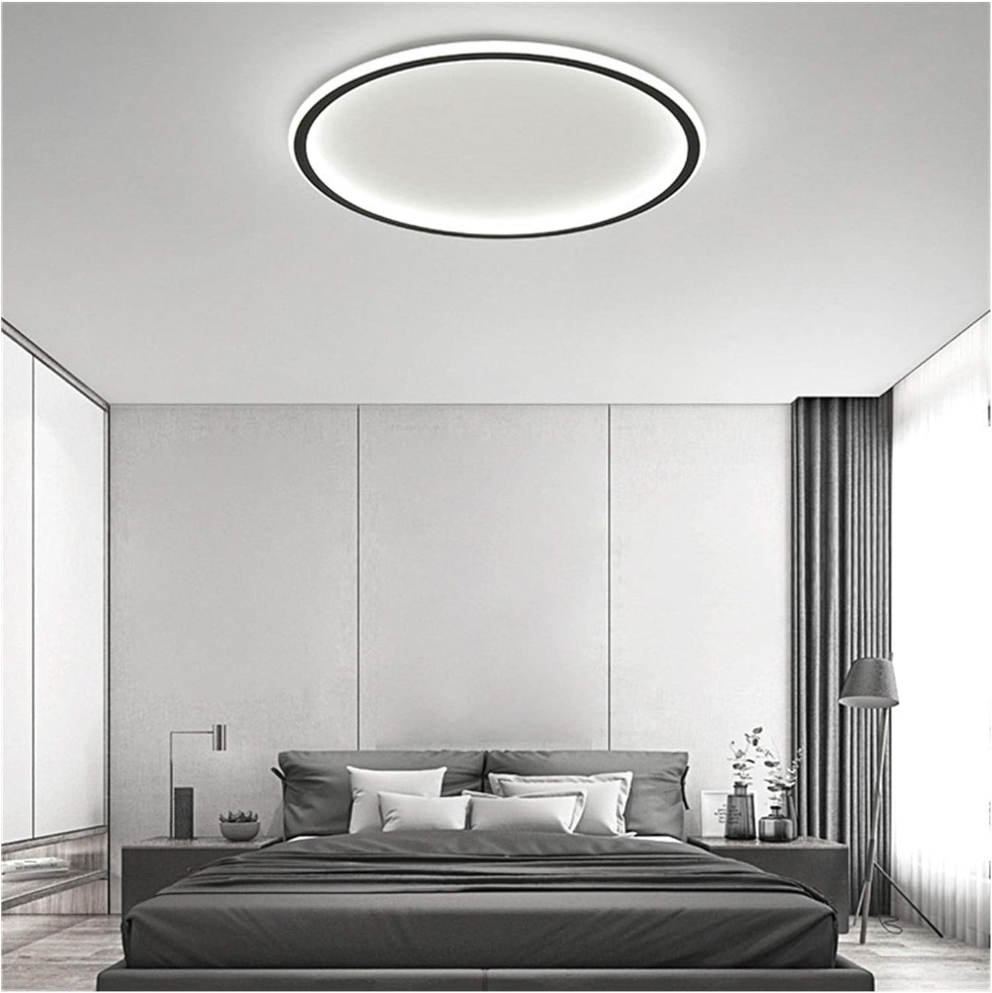 Contemporary Disc Ceiling Lamp