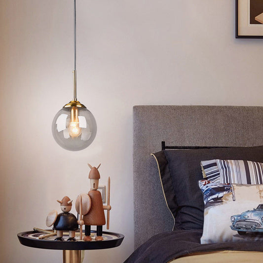 Frosted Glass Pendant Ceiling Light
