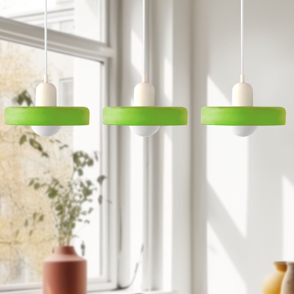 Triple Glass Pendant Light
