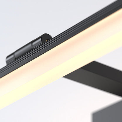 Sleek Black Mirror Light