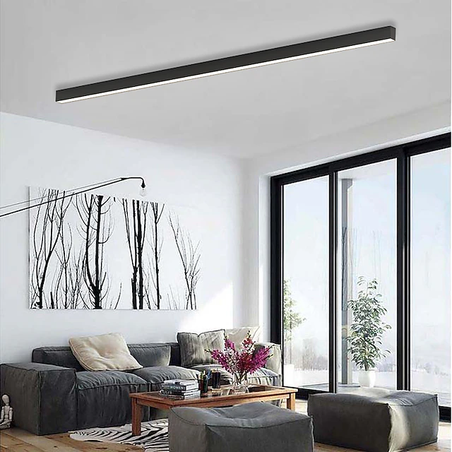 Minimalist Linear LED Ceiling Light