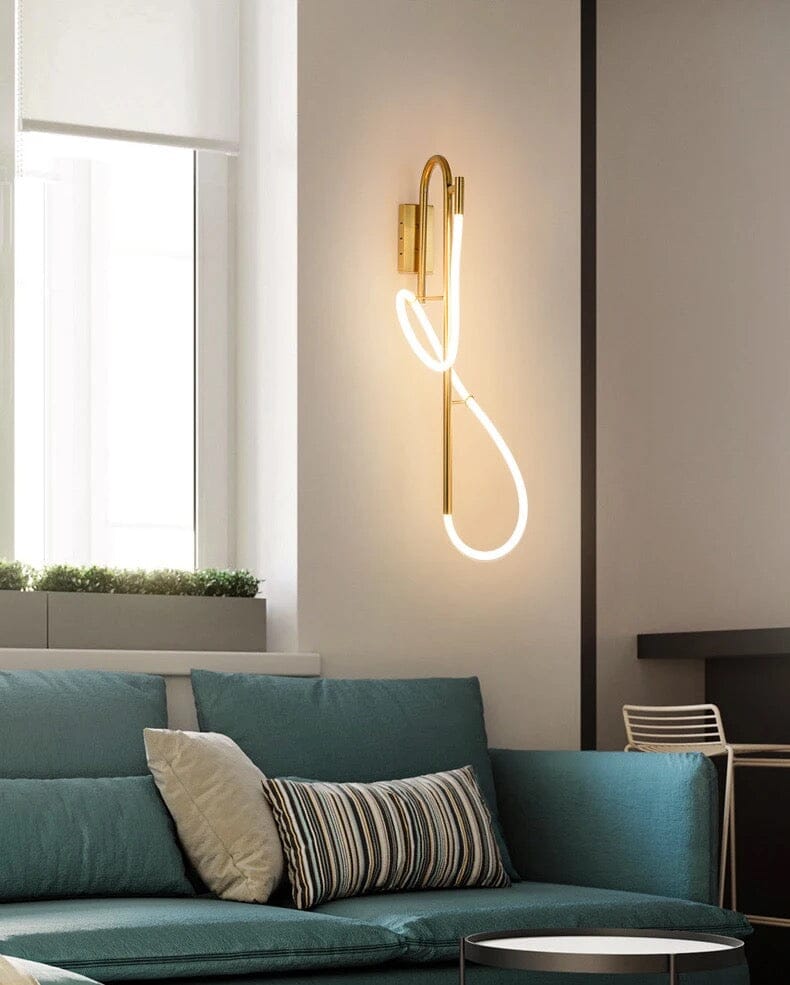 Shiny Gold Ceiling Chandelier