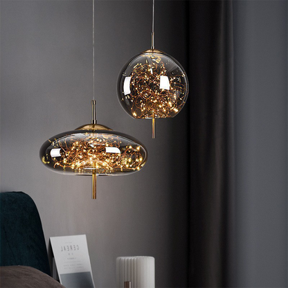 Elegant Linear Hanging Light