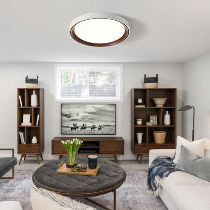 Sleek Round Acrylic Ceiling Light