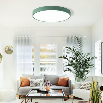 Round LED Ceiling Light Flat Design