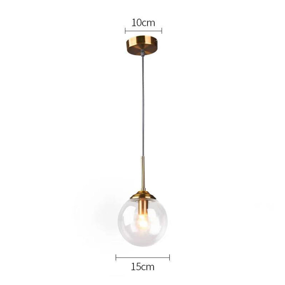 Frosted Glass Pendant Ceiling Light