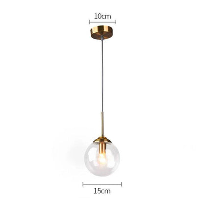 Frosted Glass Pendant Ceiling Light