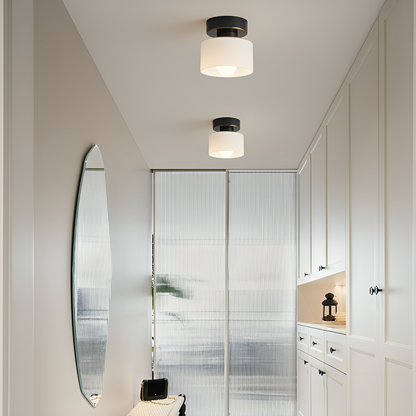 Modern ceiling spotlight Bauhaus design