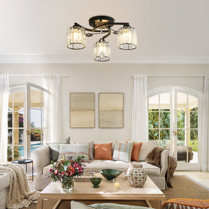 Modern Glam Ceiling Fixture