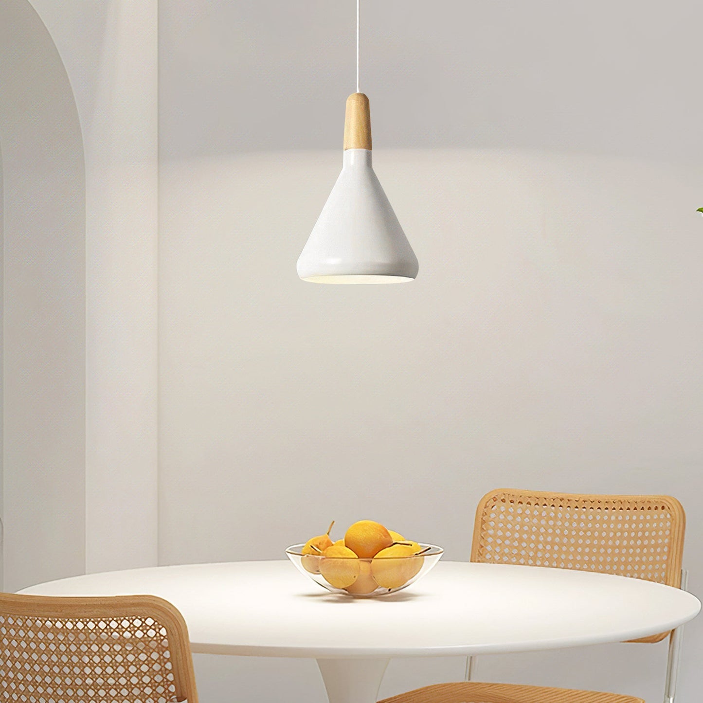 Macaron Wooden Pendant Light