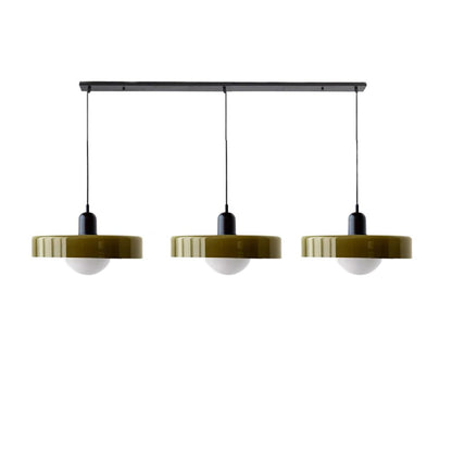 Triple Glass Pendant Light