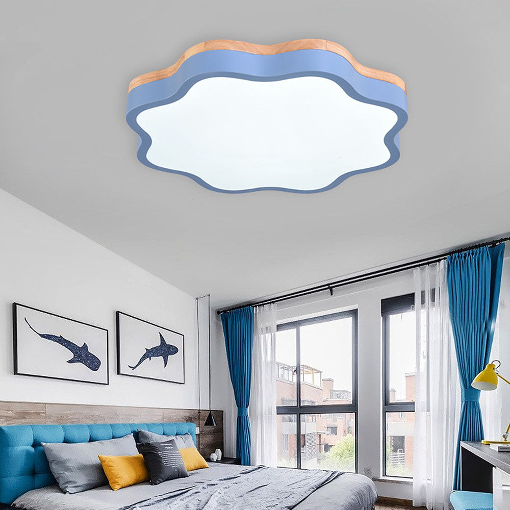 Floral Design LED Light for Children’s Room