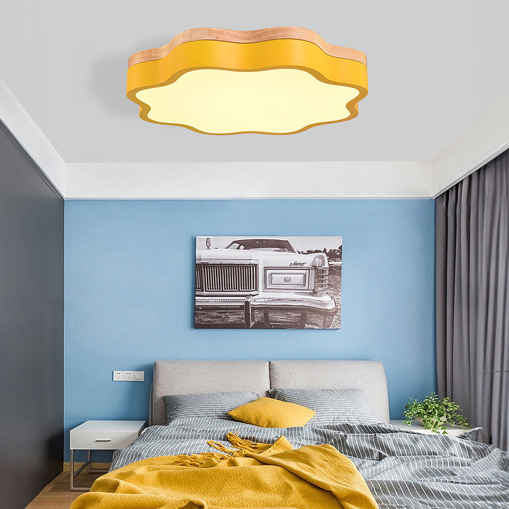 Floral Design LED Light for Children’s Room