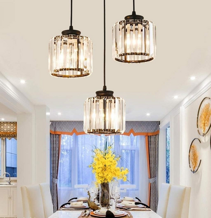 Multi-Light Crystal Island Pendant