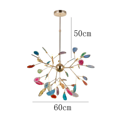 Luxury Agate Stone Chandelier