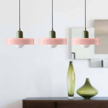 Triple Glass Pendant Light