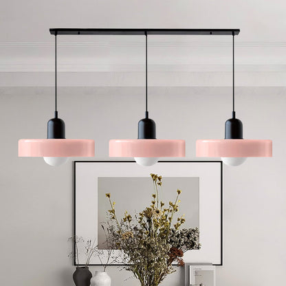 Triple Glass Pendant Light