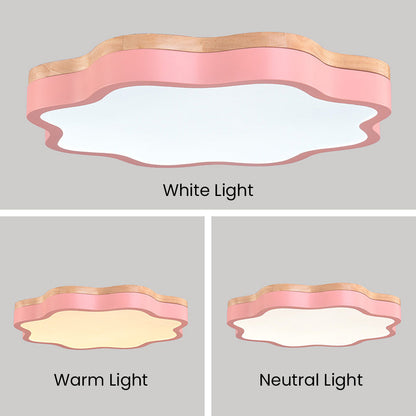 Floral Design LED Light for Children’s Room