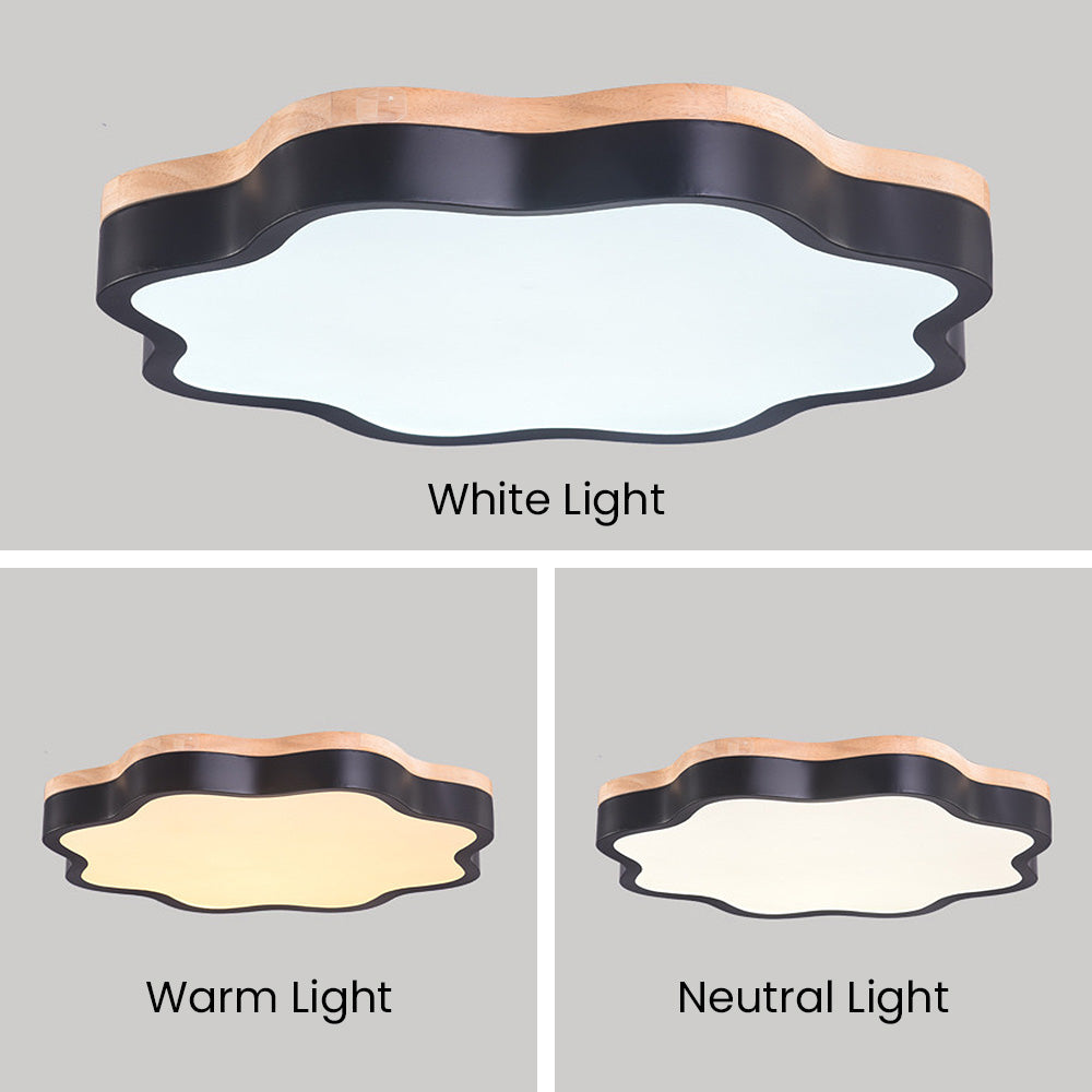 Floral Design LED Light for Children’s Room