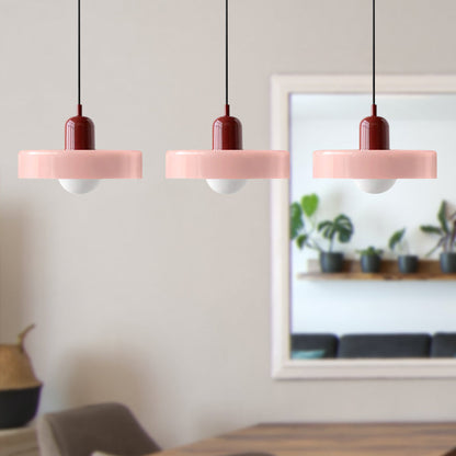 Triple Glass Pendant Light