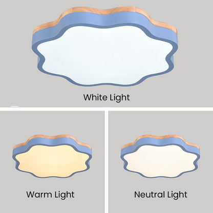 Floral Design LED Light for Children’s Room