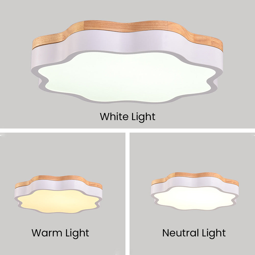 Floral Design LED Light for Children’s Room