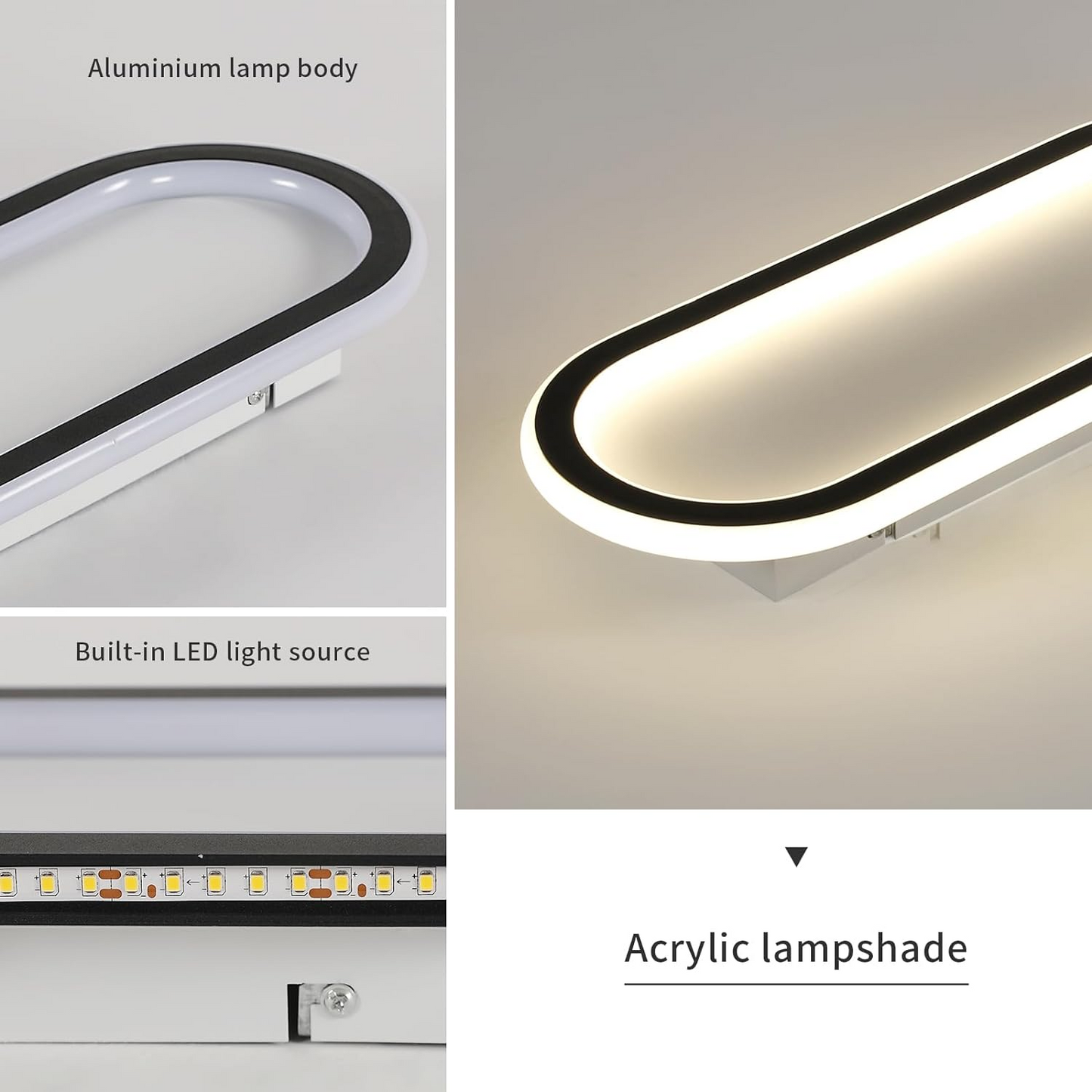 Modern LED Ceiling Light Fixture