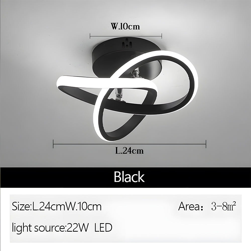 White Slim LED Ceiling Light