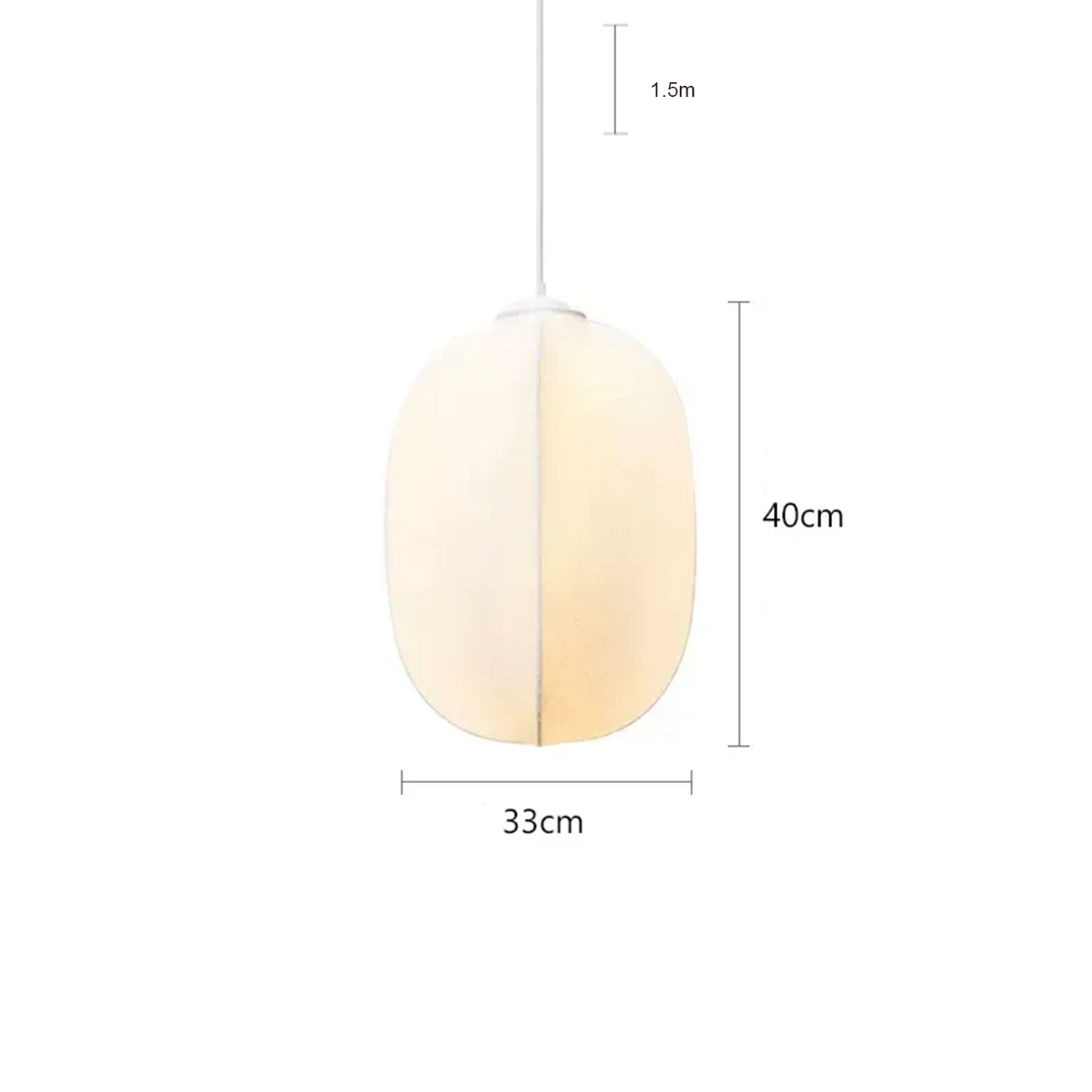 Minimalist Fabric Ceiling Lamp