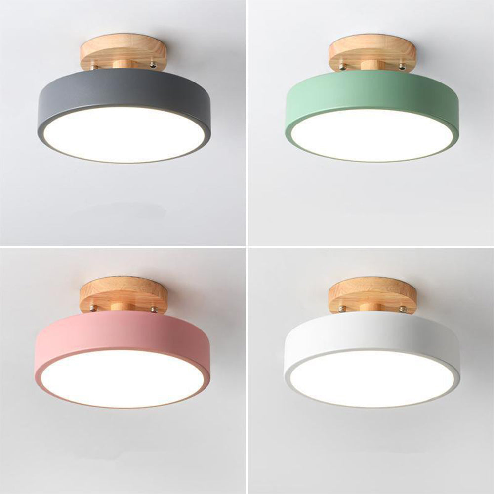 Colorful LED Ceiling Lamp with Modern Design