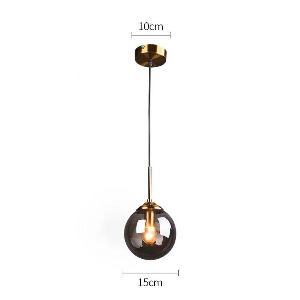 Frosted Glass Pendant Ceiling Light