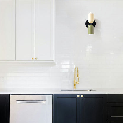 Industrial Double Head Wall Light