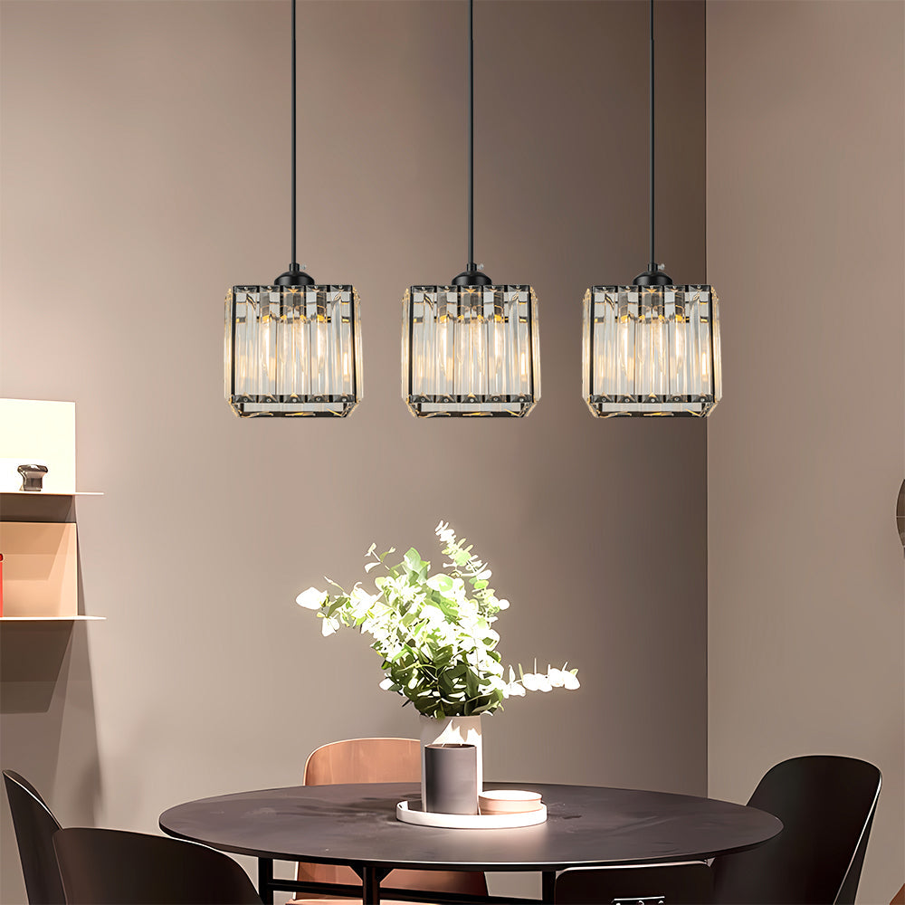 Multi-Light Crystal Island Pendant