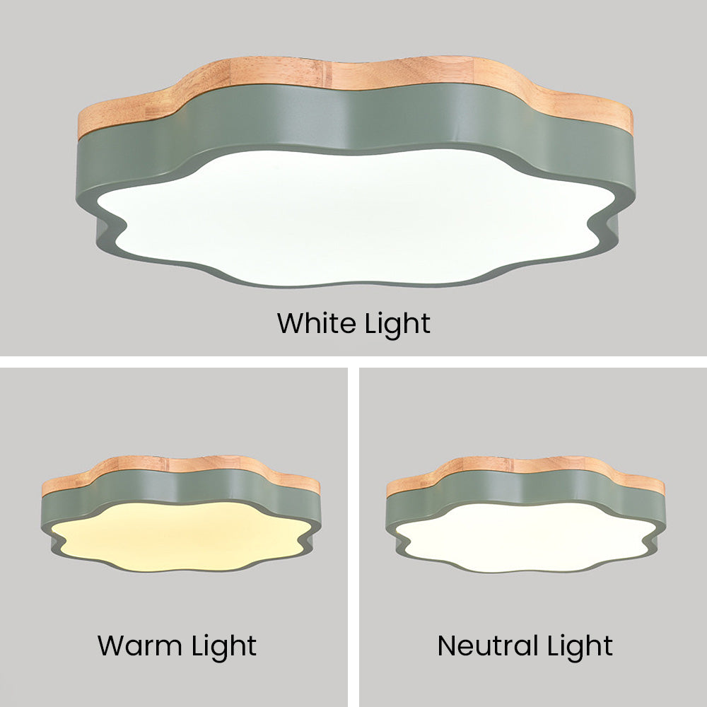 Floral Design LED Light for Children’s Room