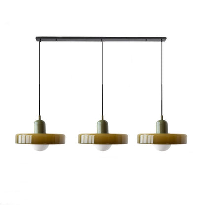 Triple Glass Pendant Light