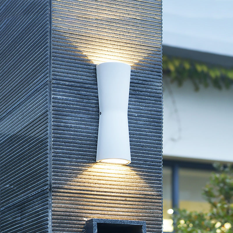 Modern Dual-Beam LED Outdoor Wall Light