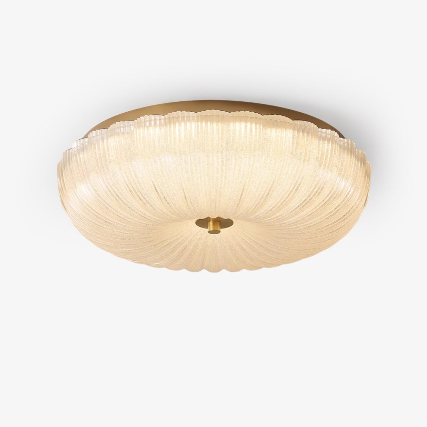 Modern Ripple Glass Ceiling Light