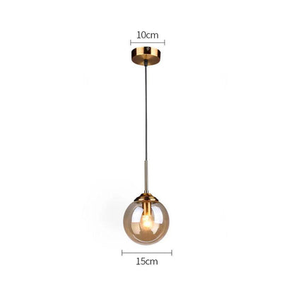 Frosted Glass Pendant Ceiling Light