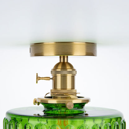 Vintage Style Semi-Flush Ceiling Fixture