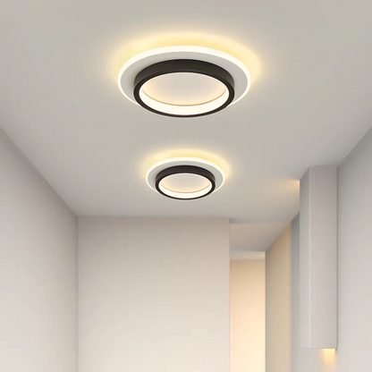 Round Metal & Acrylic Ceiling Light
