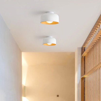 Sleek Metal Dome Light
