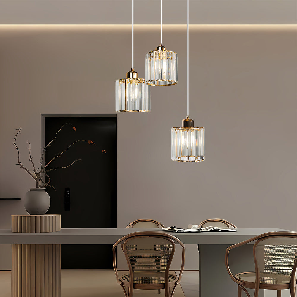 Multi-Light Crystal Island Pendant