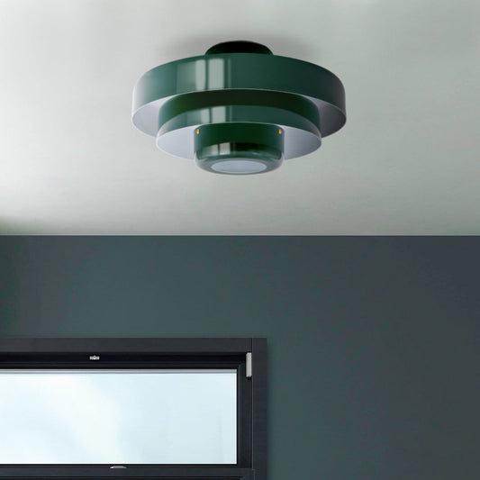 Mid-Century Flush Mount Light