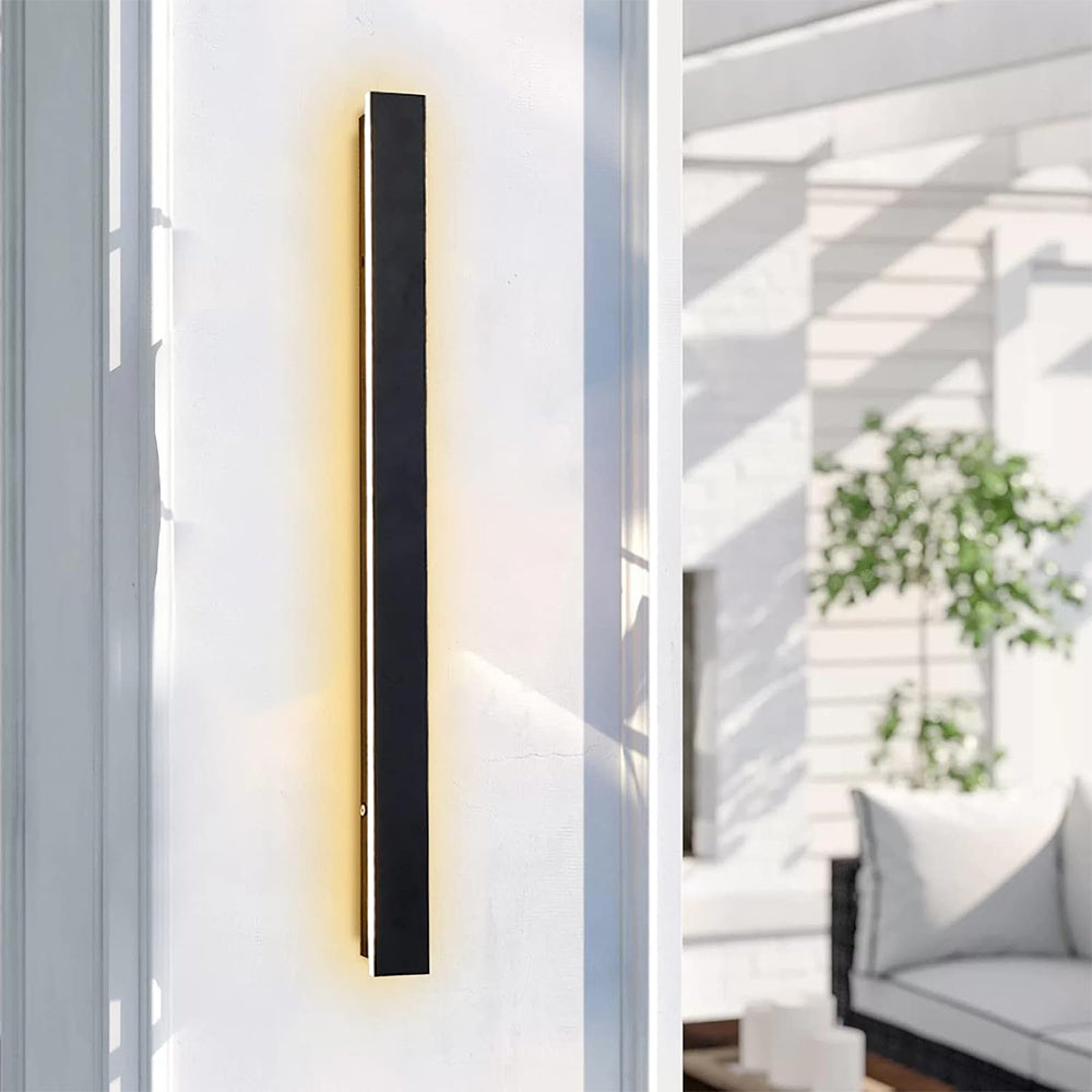 IP65 Black Outdoor LED Wall Light