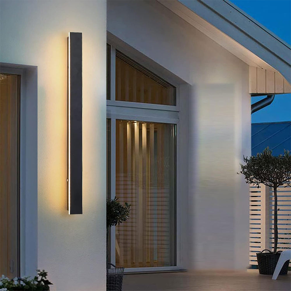 IP65 Black Outdoor LED Wall Light
