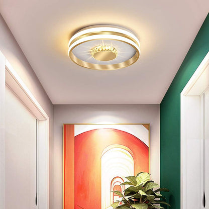 Crystal Luxe Hallway Light