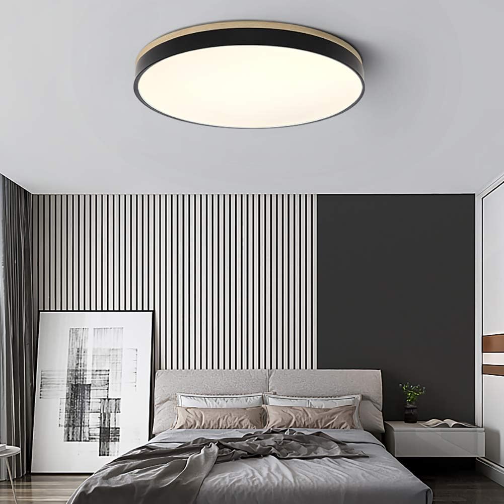 Wooden Round Ceiling Light