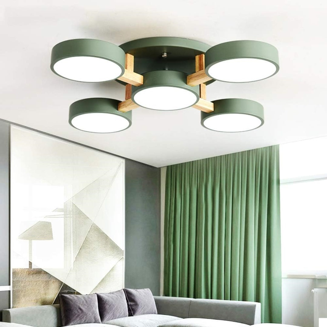 Modern Flush Bedroom Lamp