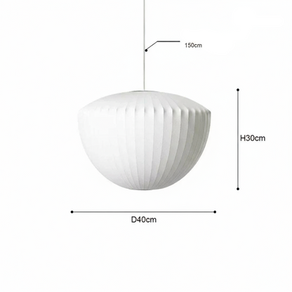 Nordic fabric ceiling lamp